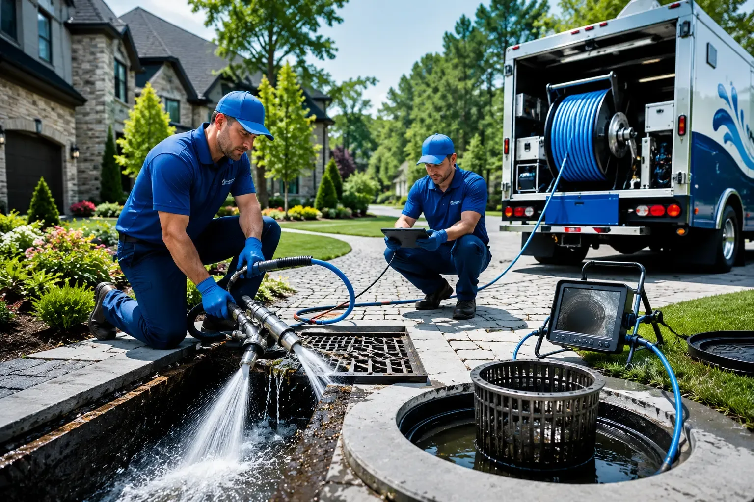 Local outdoor drain cleaning professionals in Frankford, WV